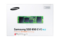 850 EVO M.2 パッケージ正面120GB
