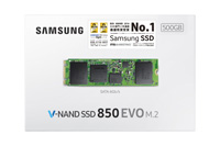 850 EVO M.2 パッケージ正面500GB