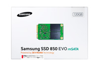850 EVO mSATA パッケージ正面 120GB