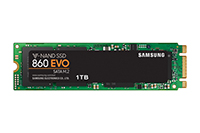 SSD 860 EVO m.2 1TB本体正面
