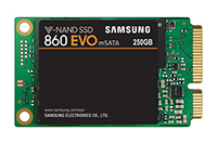SSD 860 EVO 250GB mSATA本体正面