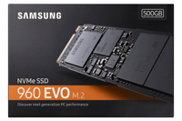 960 EVO M.2 パッケージ正面 500GB