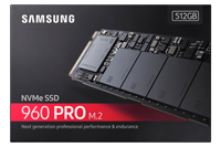 960 PRO M.2 パッケージ正面 512GB