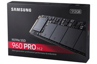 960 PRO M.2 パッケージ斜め 512GB
