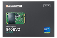 840 EVO mSATA パッケージ正面_1TB