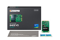 840 EVO mSATA パッケージ付属品_250GB