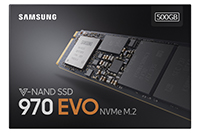 SSD 970 EVO 500GB 本体正面