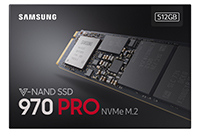 SSD 970 PRO 512GB 本体正面