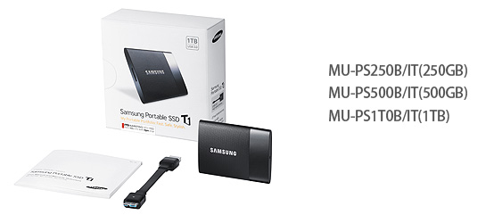 Samsung Portable SSD T1シリーズを1月下旬より発売 image