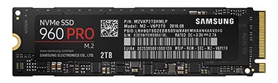 NVMe M.2フォームファクタ ｢Samsung SSD 960 PRO、EVO｣ 12月16日(金)より順次販売開始 image