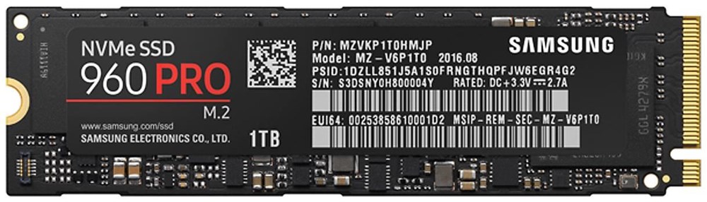 SSD 960 PRO (M.2/NVMe) – ITGマーケティング株式会社