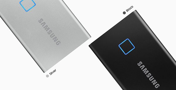 最大転送速度1,050MB/s、指紋認証機能を搭載した｢Samsung Portable SSD T7 Touch｣を2020年2月下旬より販売 image