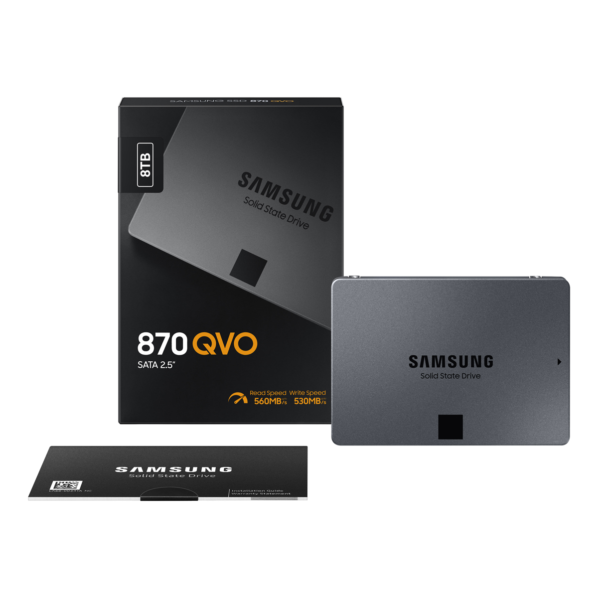 SATANANDタイプサムスン Samsung SSD 870 QVOシリーズ 1.0TB MZ-77