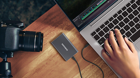 コンパクトでスタイリッシュな「Samsung Portable SSD T7」に 最大容量4TBモデル追加 新デザインパッケージで5月下旬より順次販売 image