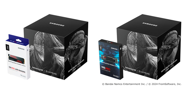 ゲームコラボ第4弾！Samsungが『ELDEN RING SHADOW OF THE ERDTREE』 発売記念として「990 PRO ヒートシンクモデル」「990 PRO」の2TB/4TB購入でコラボ収納ボックスを数量限定でプレゼント！本日6月7日（金）より販売 image