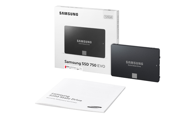 Samsung SSD 750 EVOシリーズ